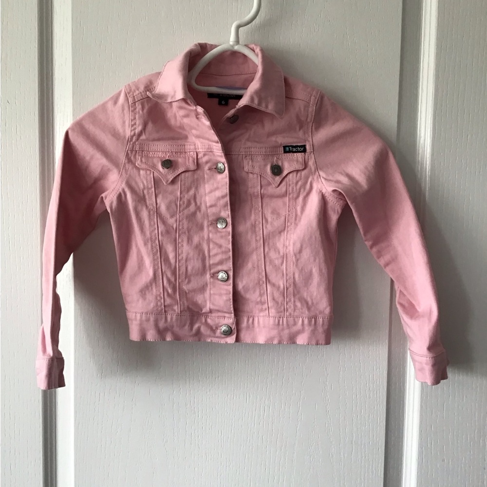 Kids Tractor Denim Jacket